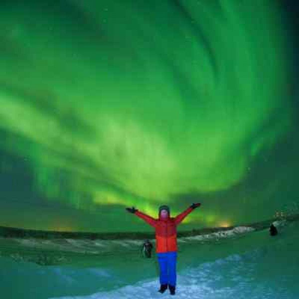 Auroras Boreales Rusas en Tren
